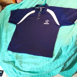 Authentic Apparel Cowboys polo 2XL short